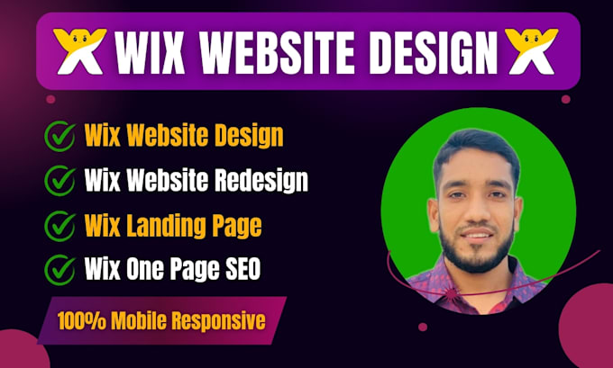 Gig Preview - Do wix landing page design or wix website for your business