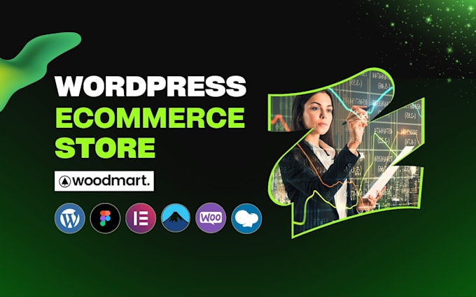 Gig Preview - Develop premium wordpress ecommerce site on woodmart theme