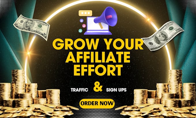 Gig Preview - Do clickbank affiliate link promotion affiliate referral link sign up marketing