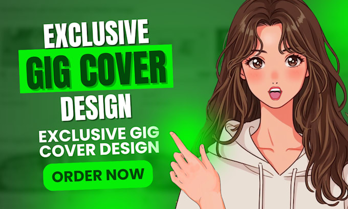 Gig Preview - Create an exclusive gig cover design for you