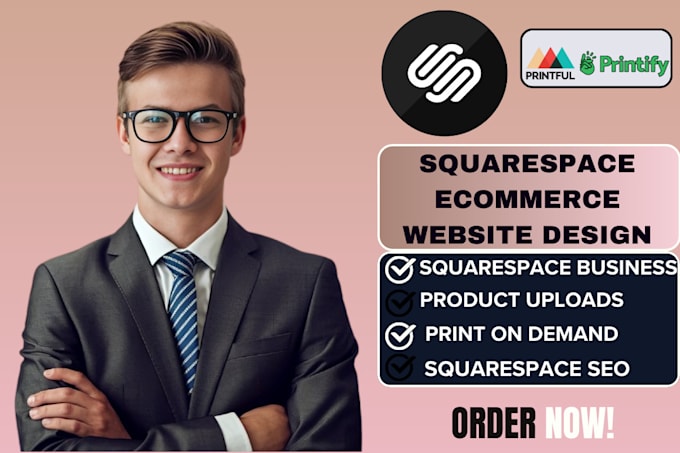 Bestseller - build squarespace online square space ecommerce website design squarespace