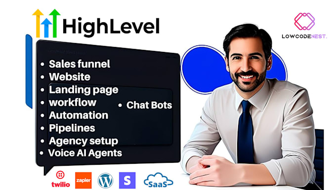 Gig Preview - Design high converting gohighlevel funnels and landing pages