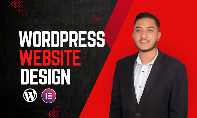 Gig Preview - Do wordpress website design, redesign wordpress with elementor