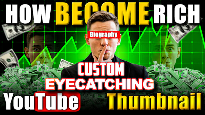 Gig Preview - Design eye catching youtube thumbnails attractive thumbnai to boost views in 3hr