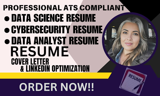 Gig Preview - Write an ats cybersecurity, tech, IT, software engineer, data science grc resume