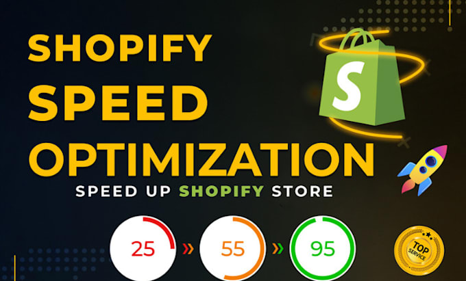 Gig Preview - Shopify speed optimization increase shopify website score for mobile and desktop