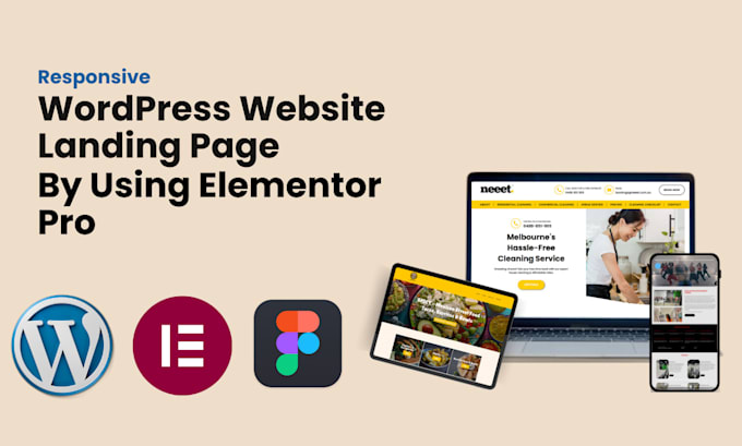 Gig Preview - Convert figma to wordpress website using elementor pro, clean wordpress website