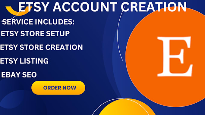 Bestseller - verified etsy account creation etsy listing etsy SEO for all country