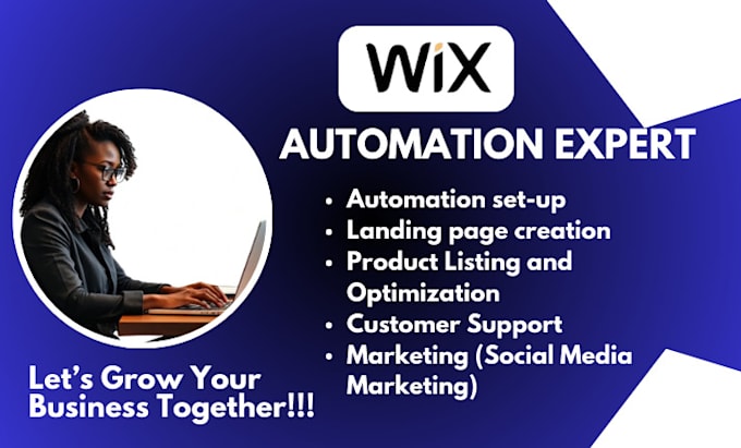 Gig Preview - Design wix website redesign wix website design wix redesign wix automation