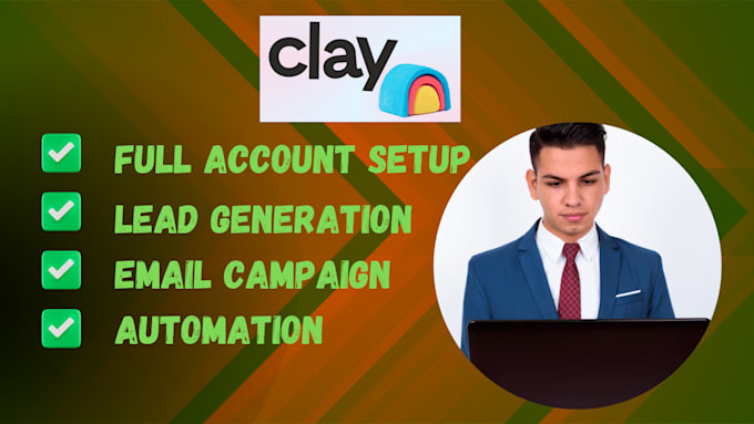 Gig Preview - Clay com email marketing expert and lead generation expert