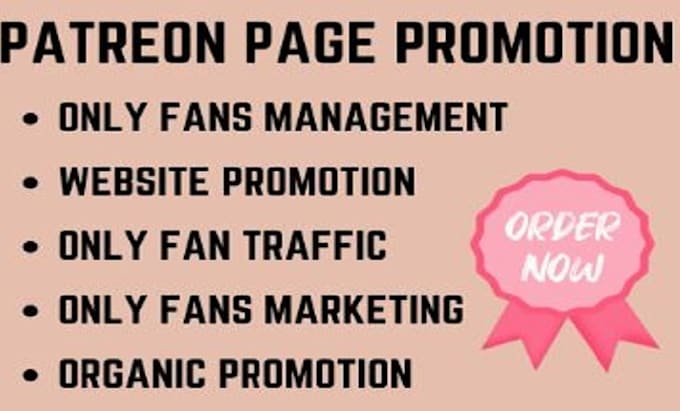 Gig Preview - Do onlyfans promotion, twitter marketing, patreon marketing, fansly, instagram