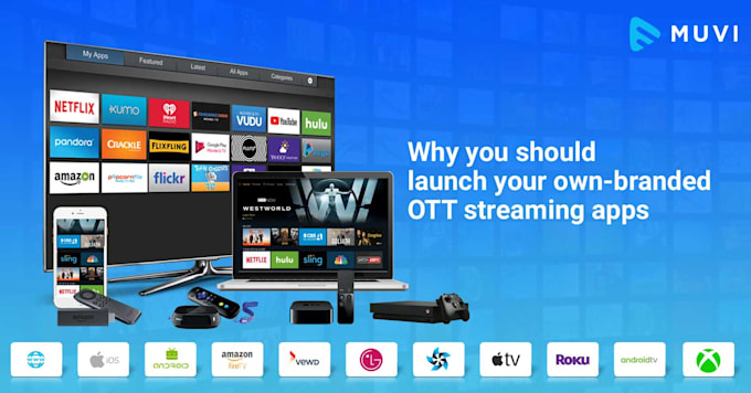 Gig Preview - Build your live streaming, ott, or smart TV app effortlessly