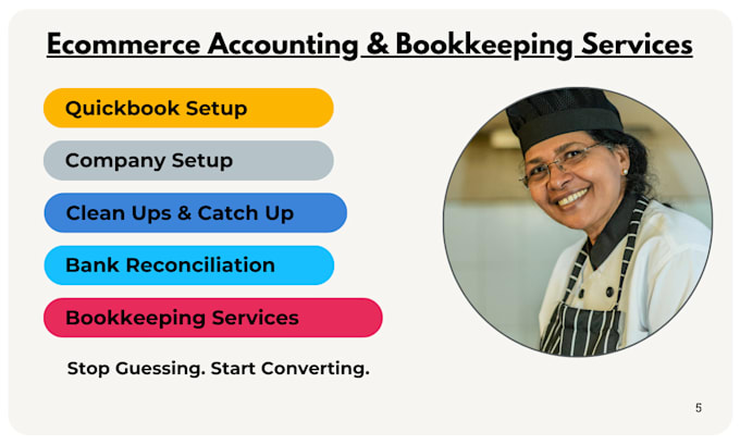 Gig Preview - Do quickbooks clean up, setup and reconcile bookkeeping in quickbooks online