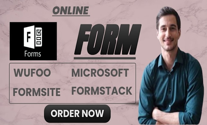 Gig Preview - Create responsive wufoo form, formsite, microsoft forms, formstack for you