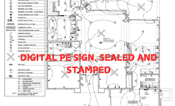 Gig Preview - Review and stamp professional electrical plans