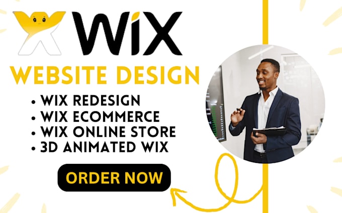 Gig Preview - Do wix website redesign, wix website design, redesign wix website, wix website