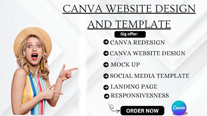 Bestseller - design a canva website, canva templates, convert your website to canva website