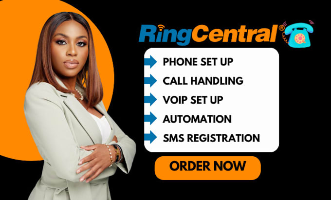 Gig Preview - Setup ringcentral twilio ivr phone system 8x8 voip tcr sms registration expert