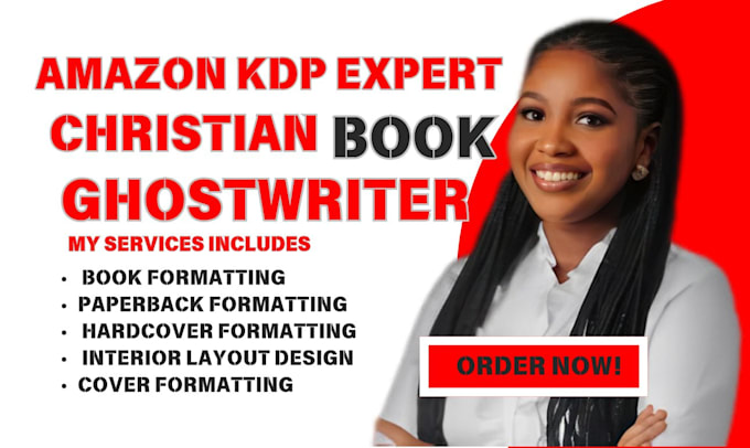 Gig Preview - Ghostwrite christian ebook, daily devotional book writer, prayer journal for KDP