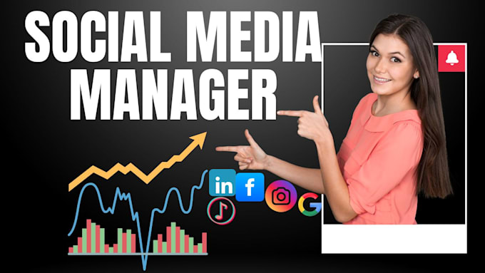 Gig Preview - Your professional social media manager shopify marketing social media marketing