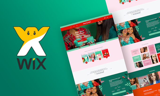 Gig Preview - Wix website redesign wix website wix website redesign wix website design wix