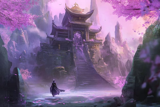 Gig Preview - Create fantastical landscapes with concept art