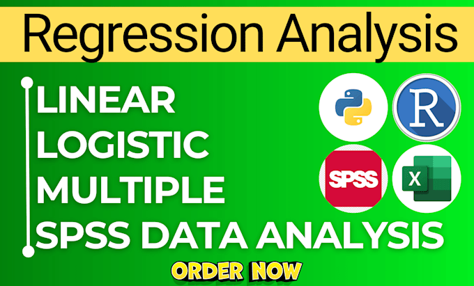 Gig Preview - Do business statistics data analysis regression analysis and spss data analysis