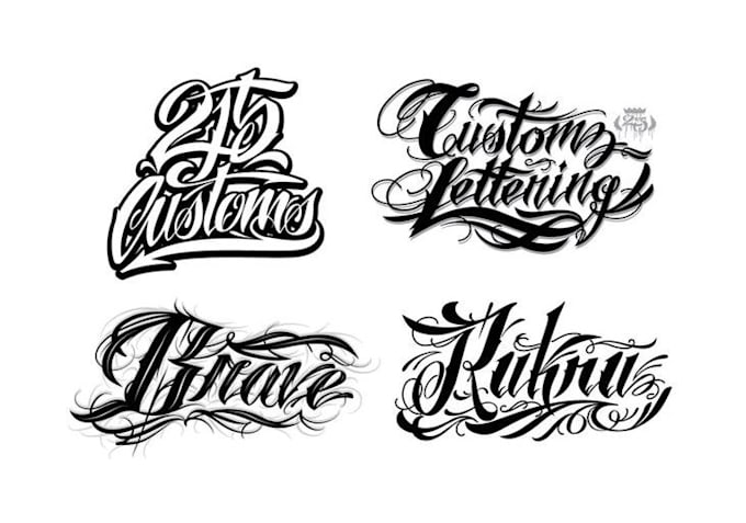 Gig Preview - Draw illustration in graffiti hand lettering logo style