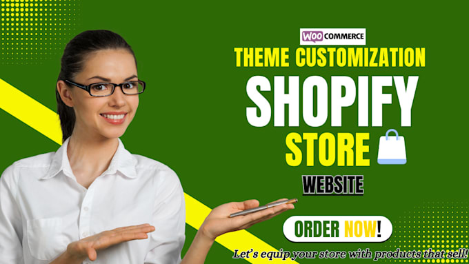 Gig Preview - Customize shopify theme, setup shopify ecommerce website, and integrate payment