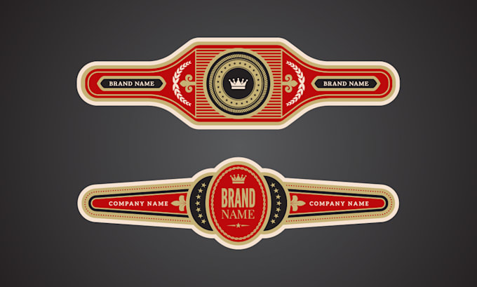 Gig Preview - Do cigar label, cigar logo, cigar band and cigar box design