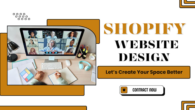 Gig Preview - Shopify dropshipping store design shopify ecommerce website development manager