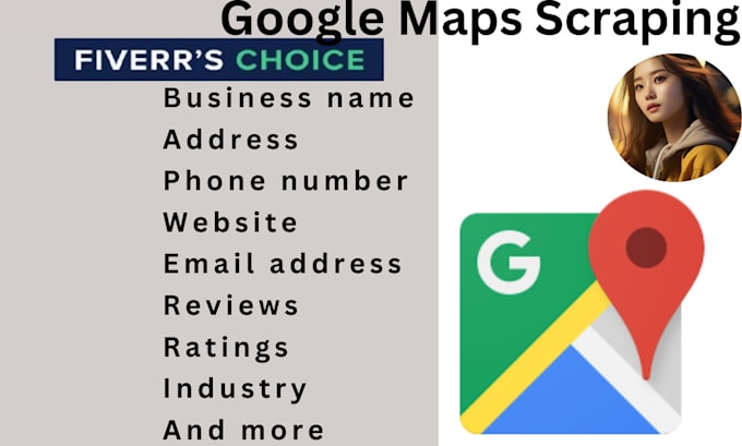 Gig Preview - Extract google map, go,ogle map extraction, map extractor