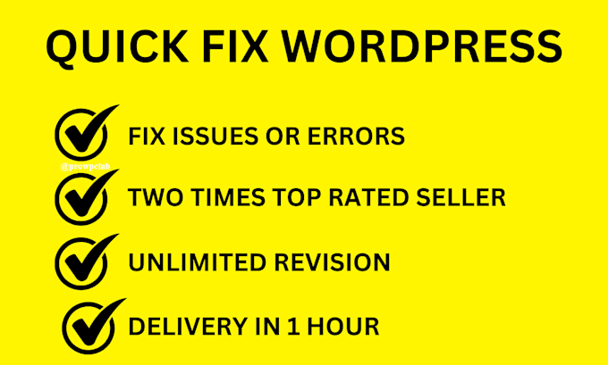 Gig Preview - Fix any wordpress issues or problems or bug