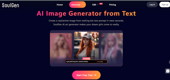 Gig Preview - Generate an advanced image of nsfw and create nsfw website