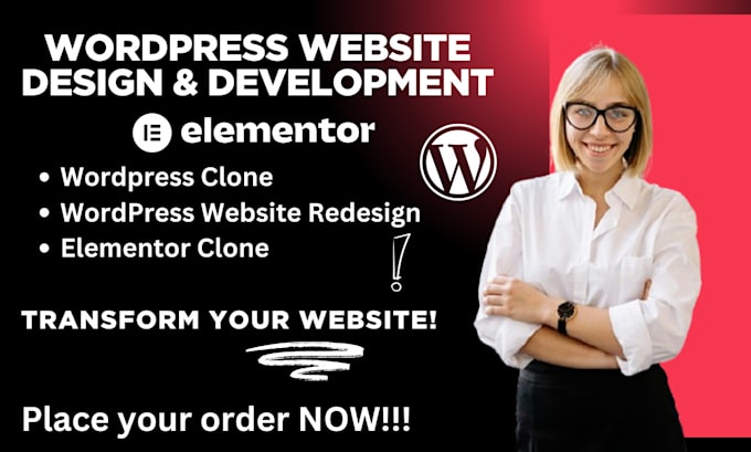 Gig Preview - Copy, clone, redesign wordpress website with elementor pro