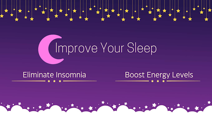 Gig Preview - Help you improve your sleep schedule and quality