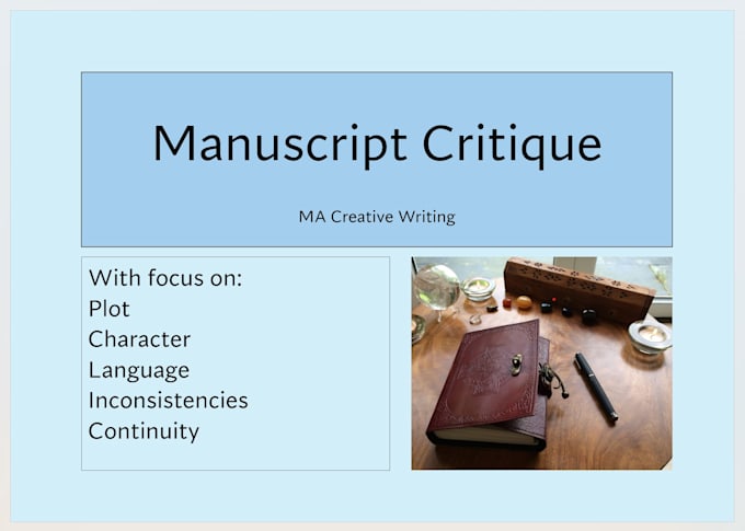 Bestseller - critique your story with focus on plot and character