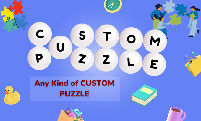 Gig Preview - Design and promote custom puzzle, amazon book promotion, and etsy custom puzzle