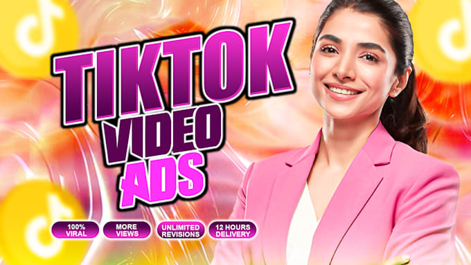 Gig Preview - Create tiktok video ads, and short tiktok video ads