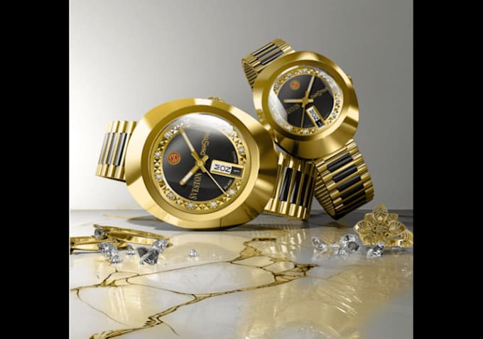 Bestseller - do 4k 3d cgi wristwatch design, video editing, photorealistic and dial design