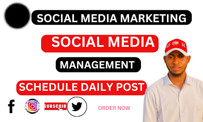 Gig Preview - Professional social media management and marketing to boost your online presence