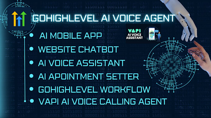 Gig Preview - Do vapi ai voice calling agent, ghl appointment setter using retall ai,synthflow