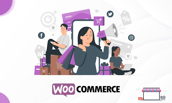 Gig Preview - Build wordpress woocommerce website, ecommerce website, online store