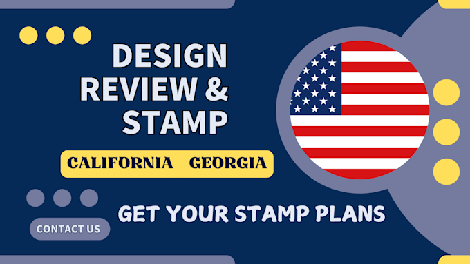 Gig Preview - Review stamp as licensed civil and structural engineer in california and georgia