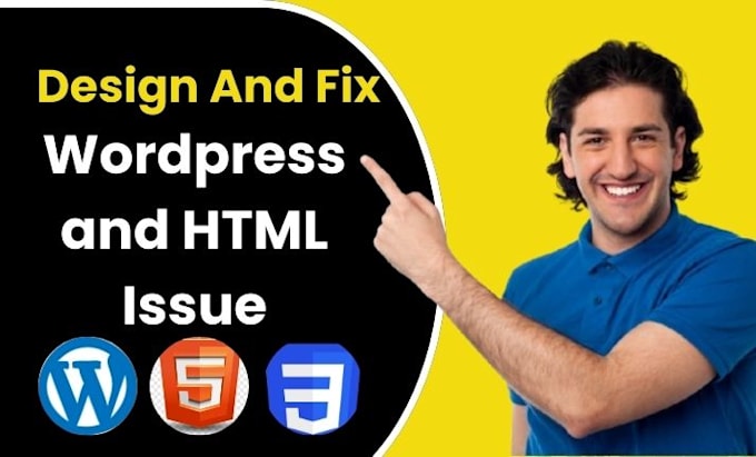 Gig Preview - Fix wordpress issues errors fix wordpress website and html css