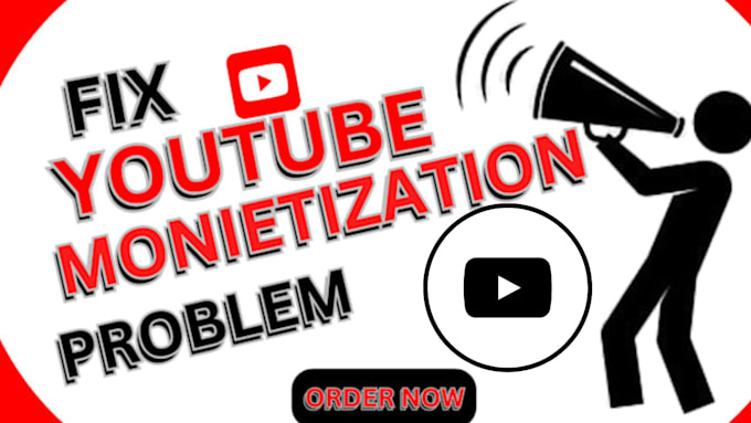 Gig Preview - Fix youtube monetization and adsense fix in, step 2, identity, tax issues