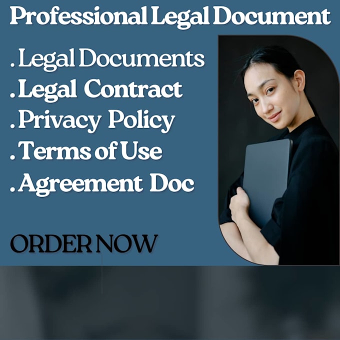 Gig Preview - Craft robust legal documents and other documents