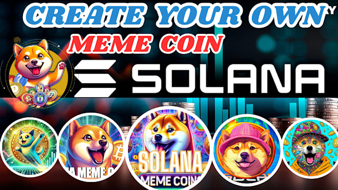 Gig Preview - Build, setup and deploy solana token, solana coin,, solana meme coin, sol token