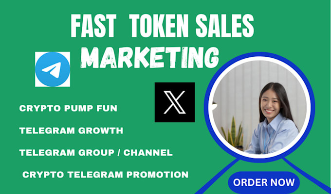 Gig Preview - Boost crypto token, telegram, cto, memecoin pump fun promotion to 500k investors