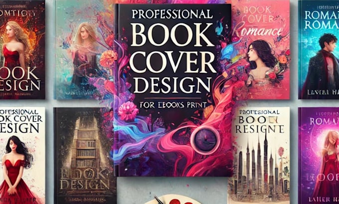 Gig Preview - Create stunning book cover design for paperback, and amazon KDP